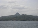 3日目、香川県高松港に向けて航行中の宝島。
