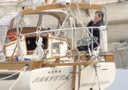 淡路島富島港、出航前のひととき。
。