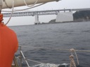 鳴門大橋の北端です。